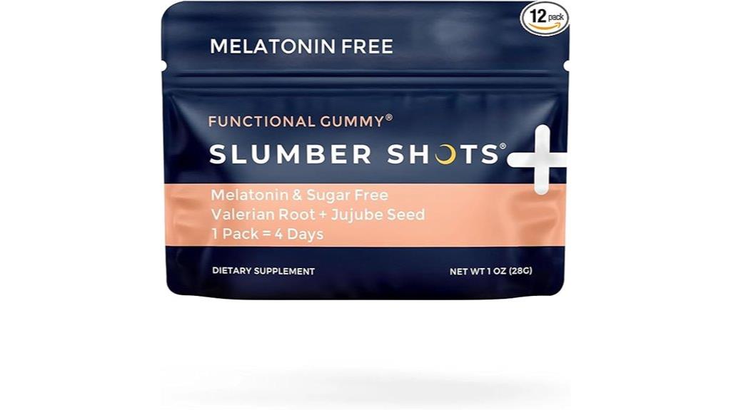 melatonin free sleep gummies pack