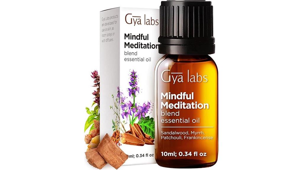 mindful meditation essential oil blend