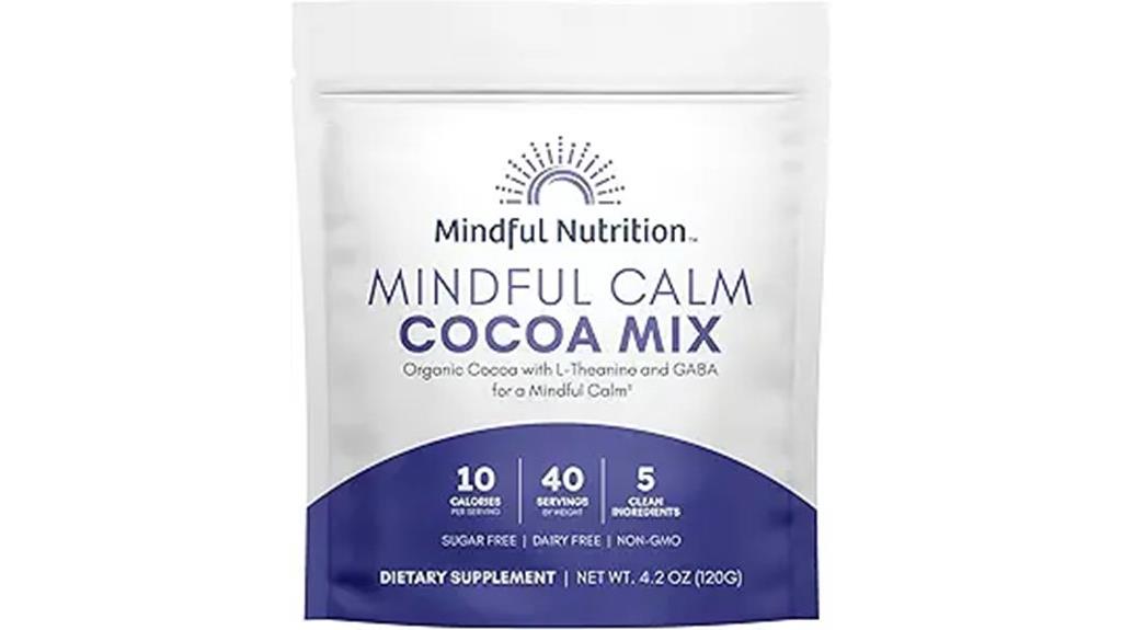 mindful nutrition sugar free hot chocolate
