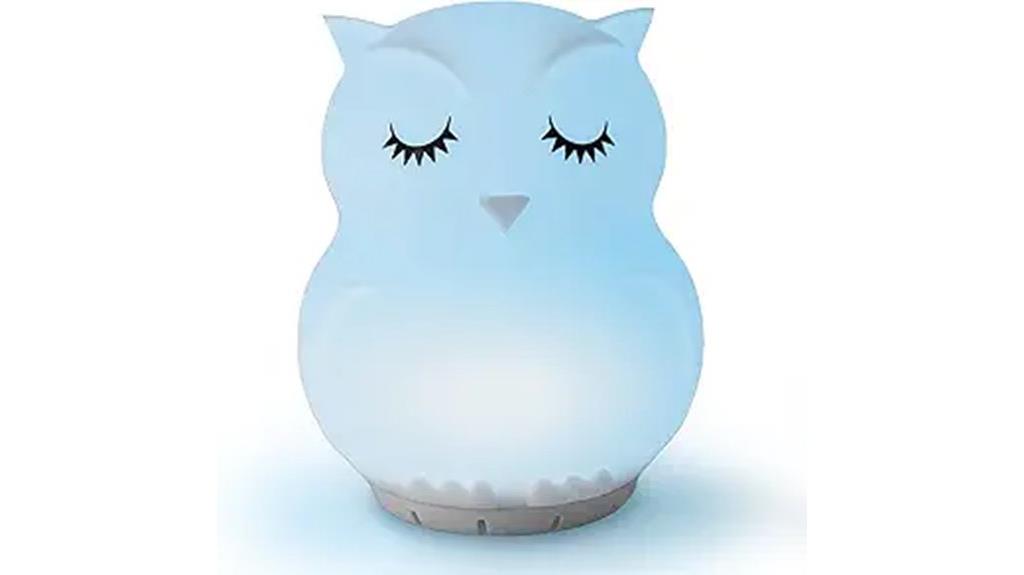 mindfulness owl night light
