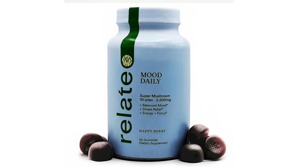 mood daily gummy supplement details