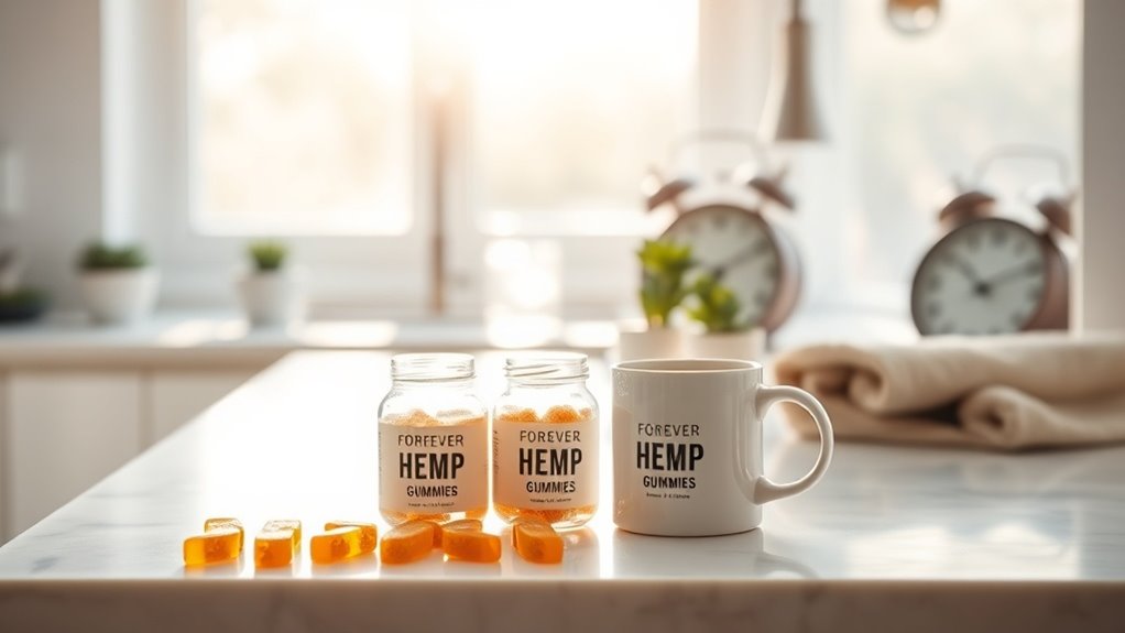 morning gummies within 10 minutes standardized routine