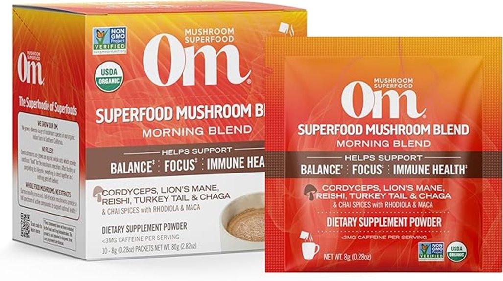 mushroom superfood morning blend