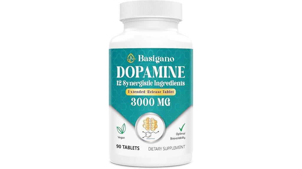 natural dopamine supplement 90 tablets