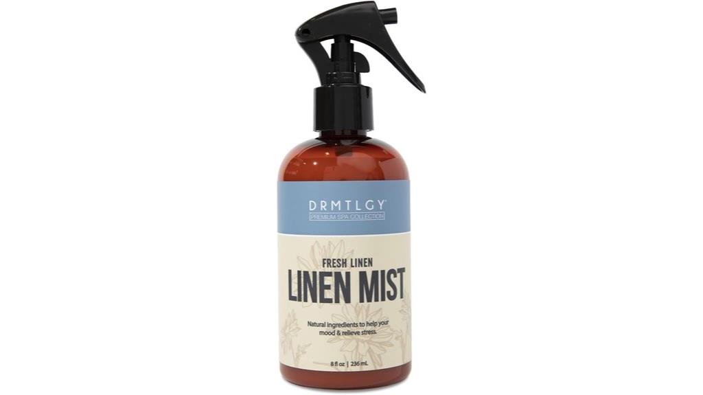 natural fresh linen mist sprayer 8 oz