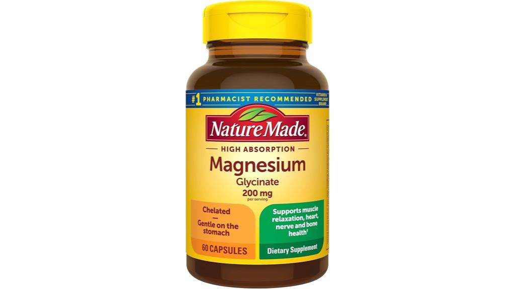 nature made magnesium glycinate capsules