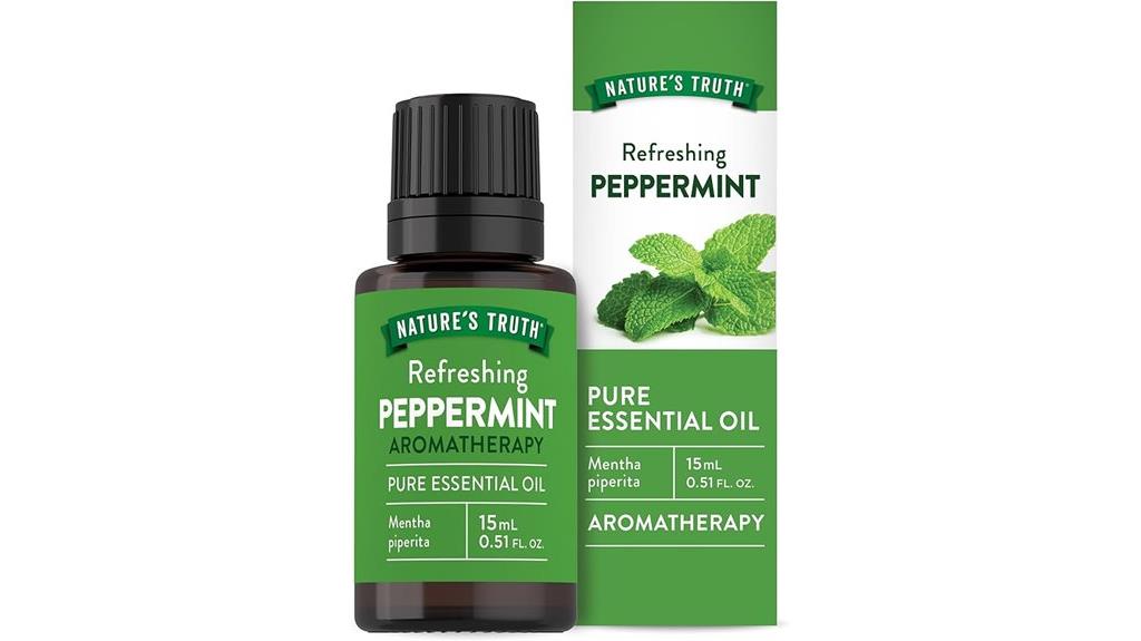 nature s truth peppermint oil 15ml