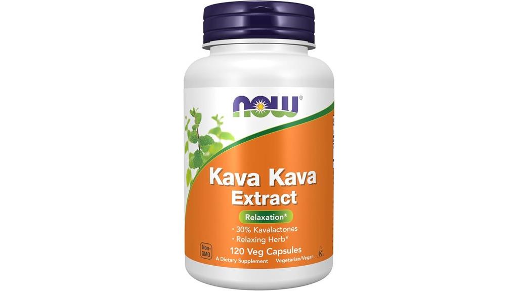 now foods kava kava extract 250 mg capsules