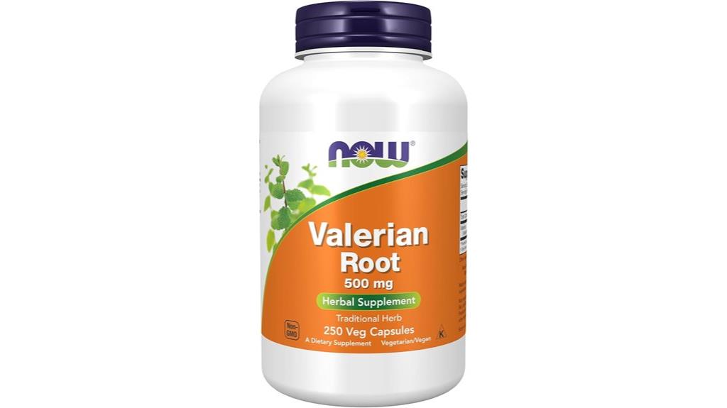 now foods valerian root supplement 500 mg