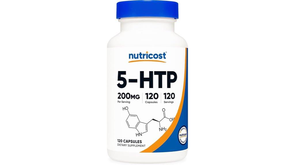 nutricost 5 htp capsules 200mg