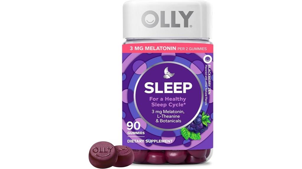 olly sleep gummies with melatonin