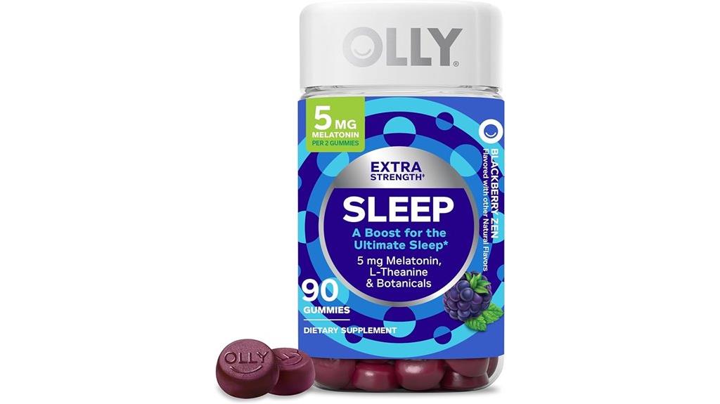 olly sleep gummy 5mg melatonin