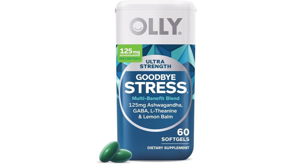 olly ultra strength stress softgels