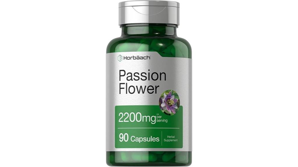 passion flower capsules 2200mg