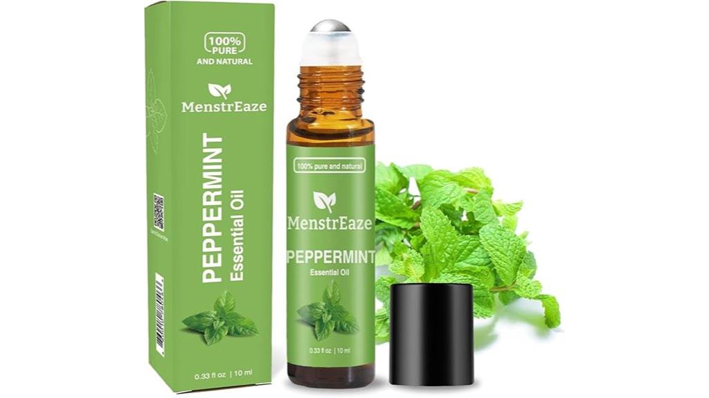 peppermint essential oil roll on