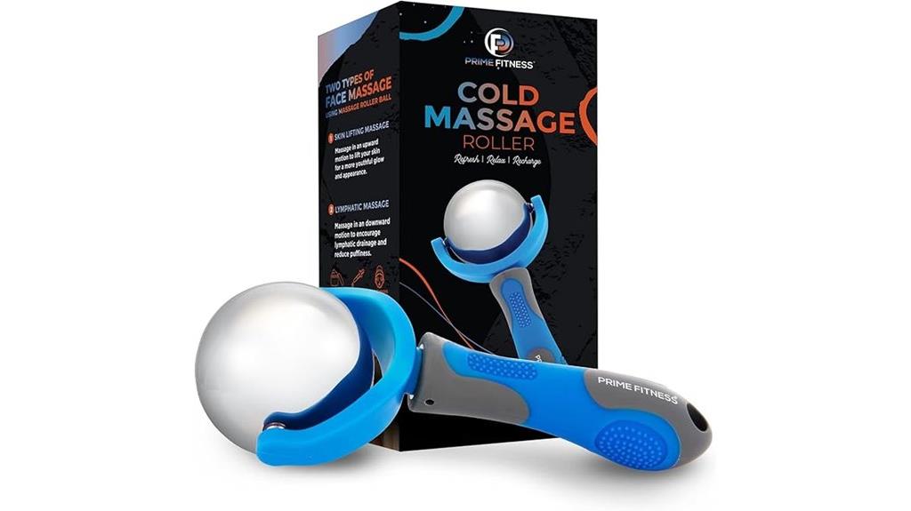 prime fitness massage roller ball with handle