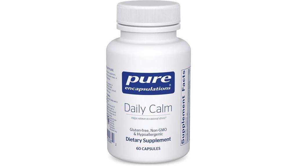 pure encapsulations calm supplement