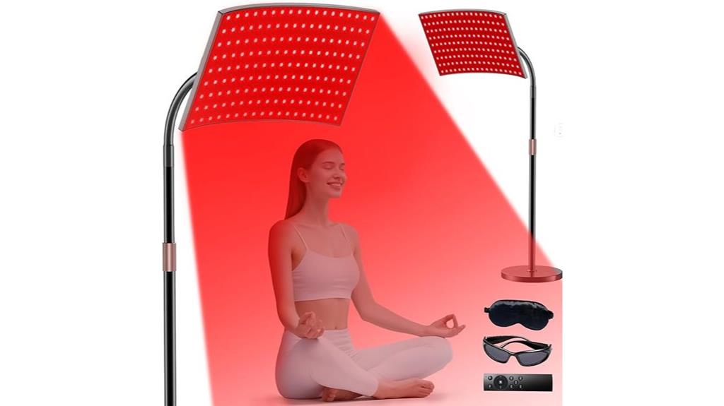 red light therapy lamp
