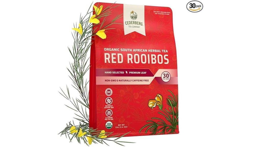 red rooibos tea bags 30