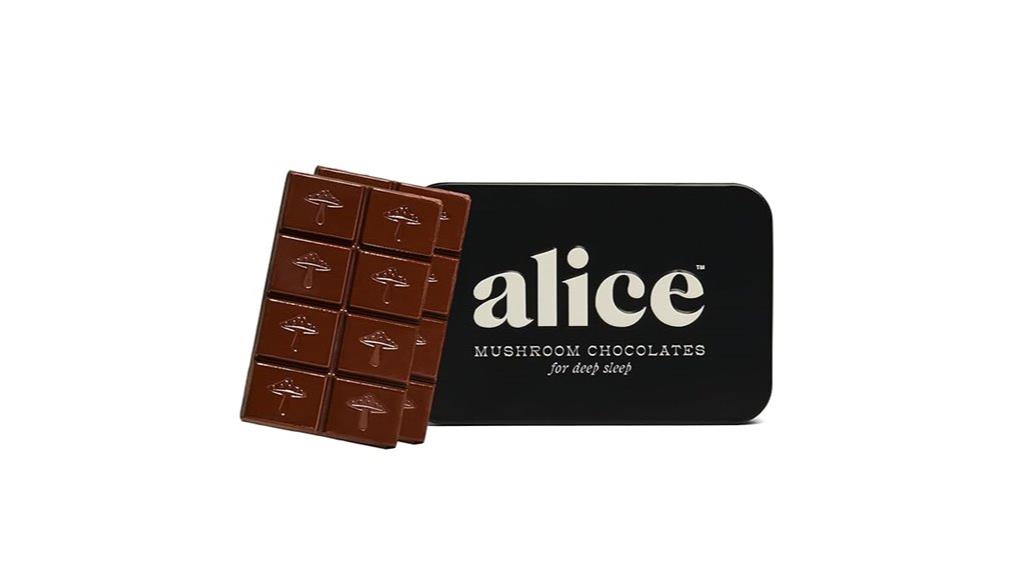reishi l theanine sleep chocolates