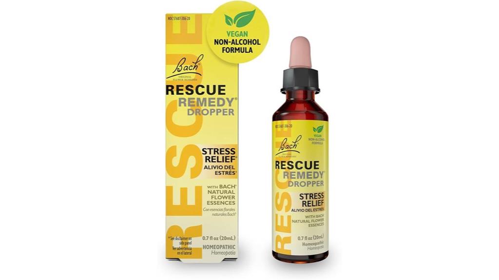 rescue bach remedy dropper