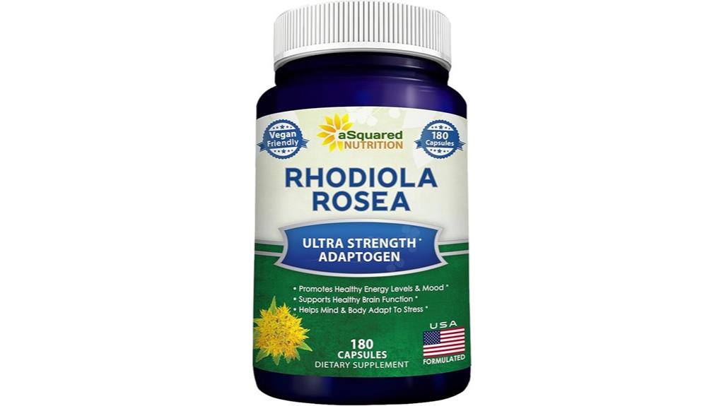 rhodiola rosea 1000mg supplement