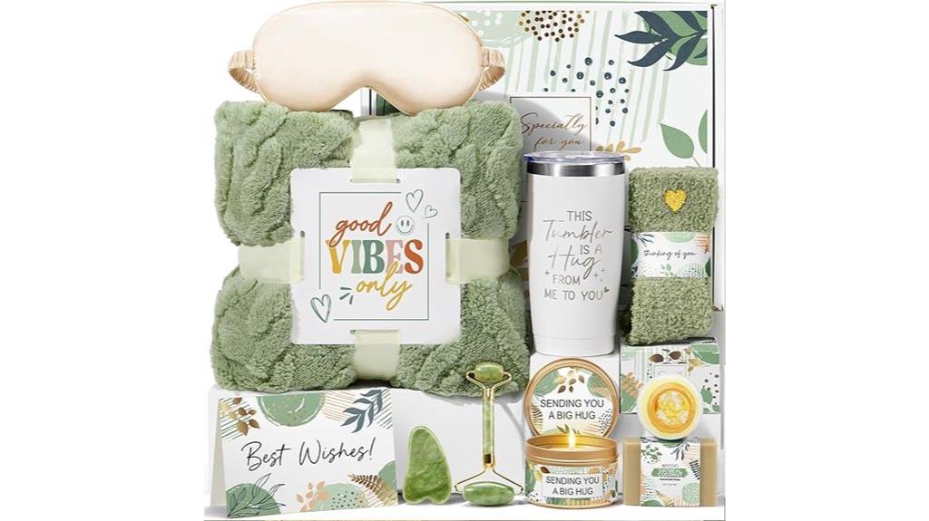self care gift blanket package