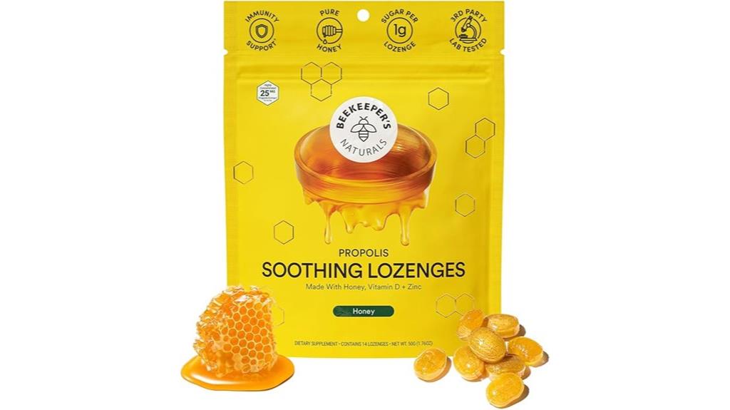 soothing honey cough drops