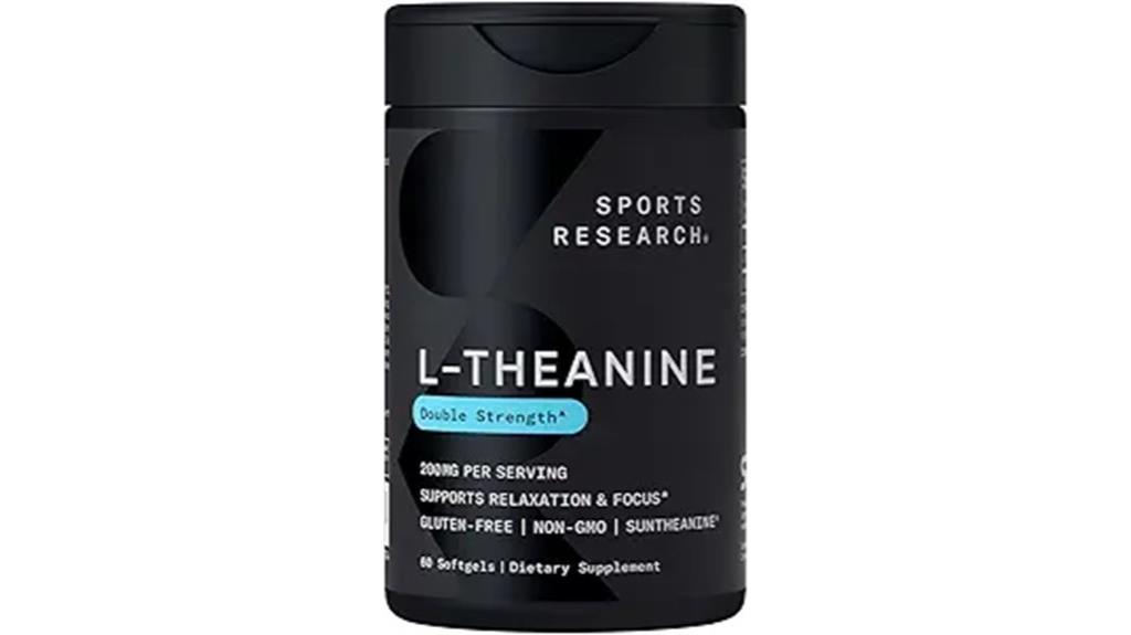 sports l theanine suntheanine softgels 200mg