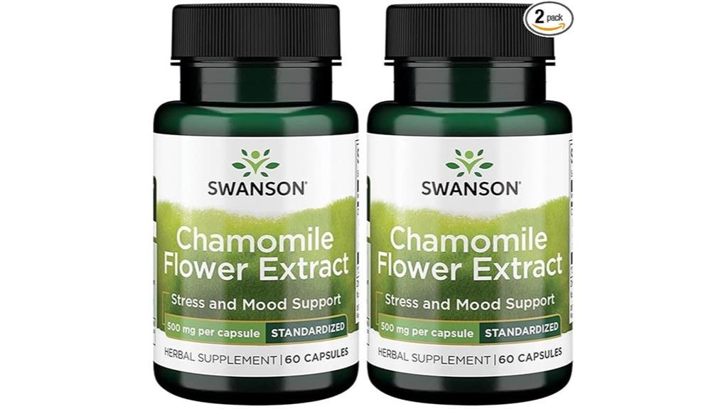 swanson chamomile flower extract
