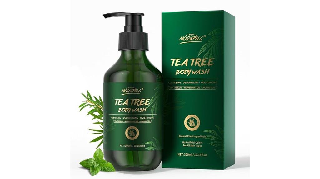 tea tree oil body wash