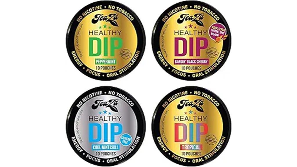 teaza herbal energy pouches