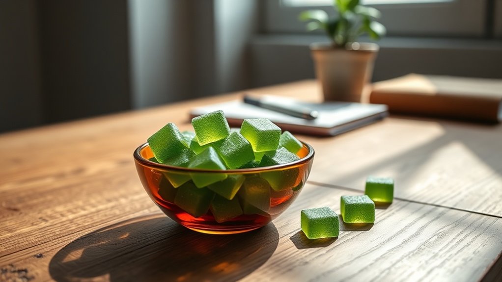 track gummies fixed dose log effects