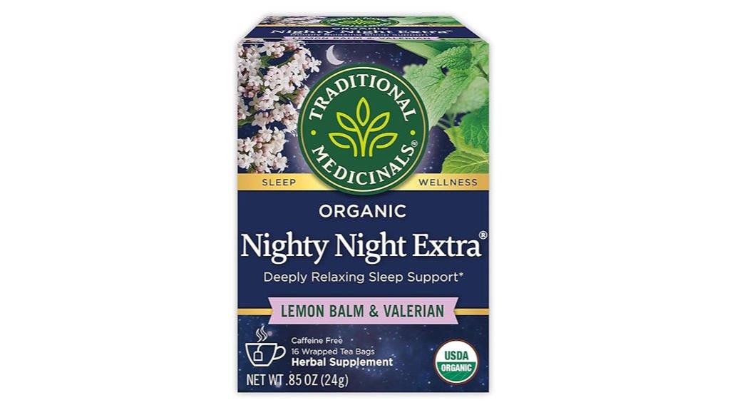 traditional medicinals nighty night tea