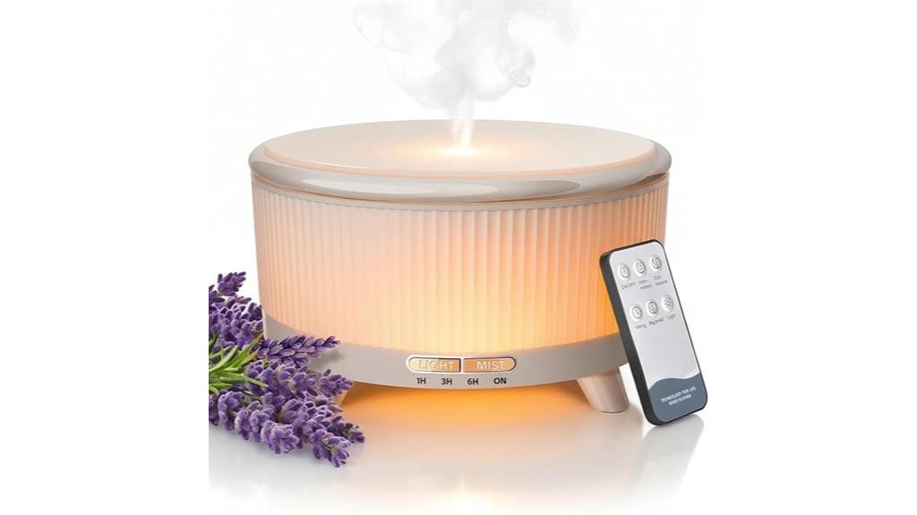 ultrasonic diffuser with led lights