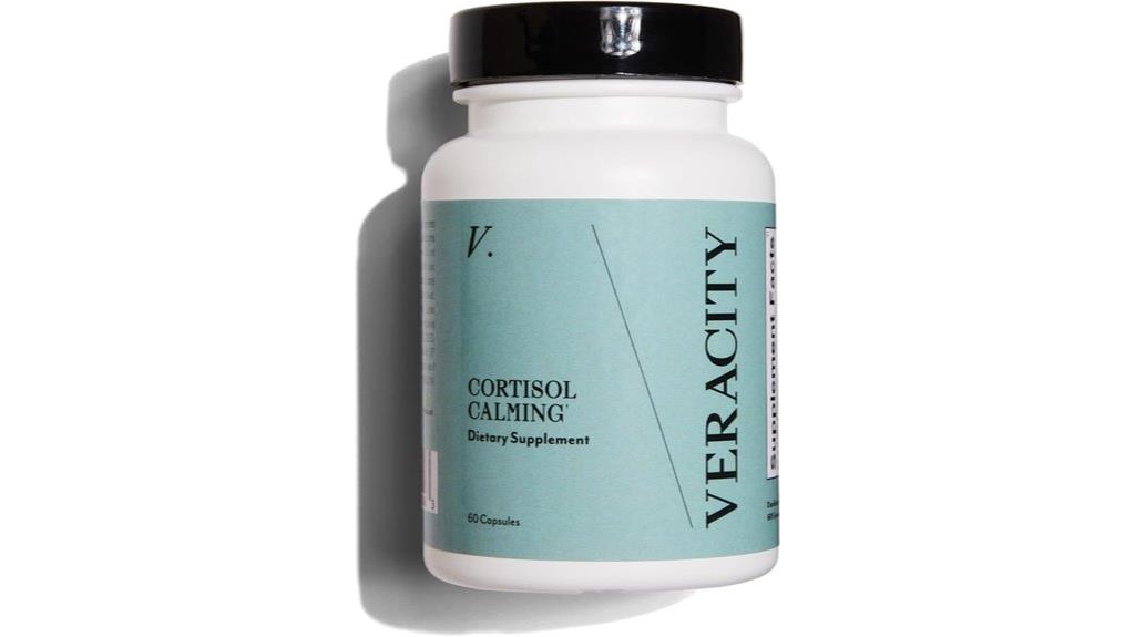 veracity cortisol calming supplement 60