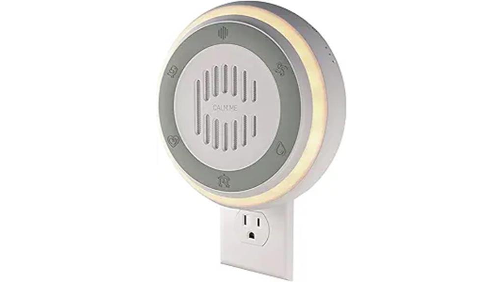 wall plug white noise calm me device