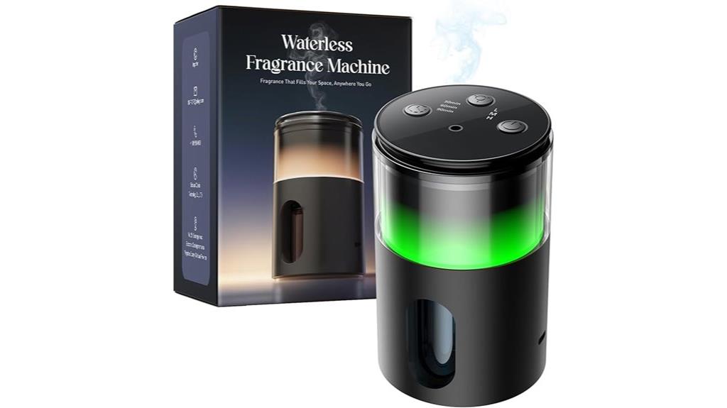 waterless essential oil diffuser with led nightlight