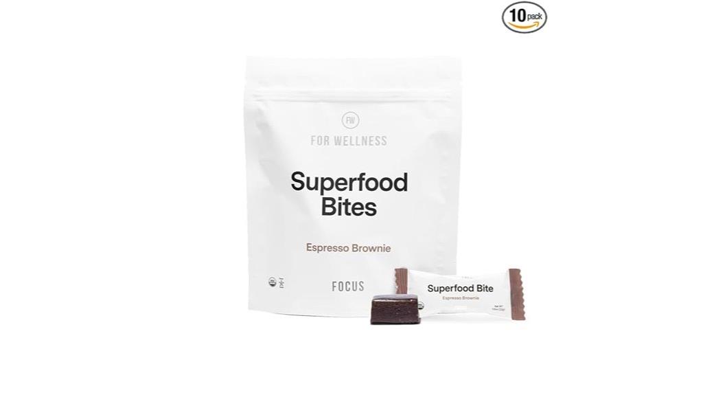wellness bites cocoa espresso brownie
