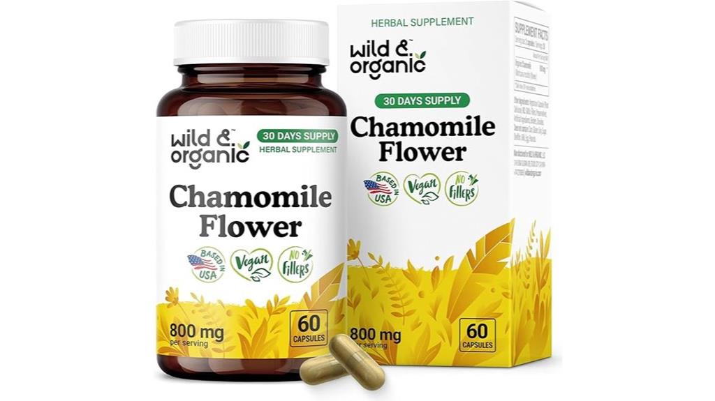 wild chamomile capsules 800mg