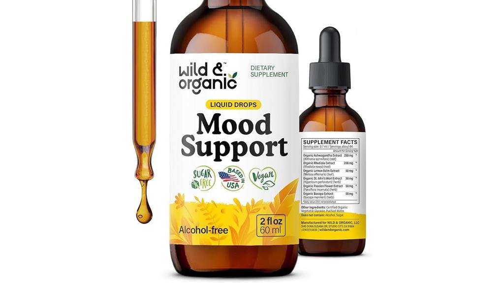 wild organic mood support drops