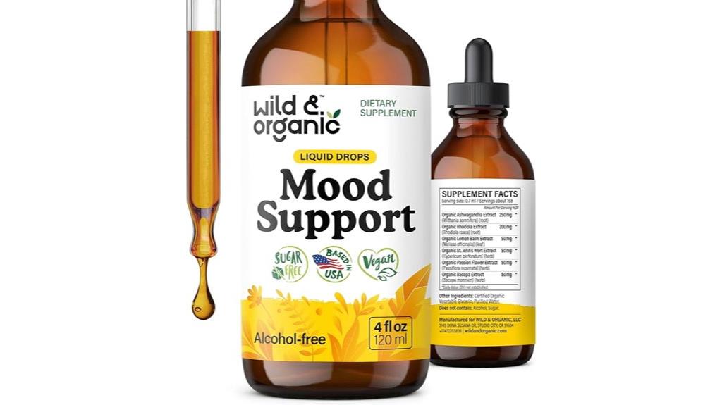 wild organic mood support drops