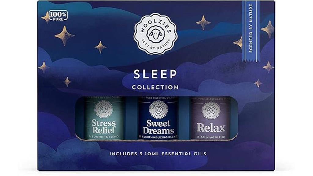 woolzies sleep oil set