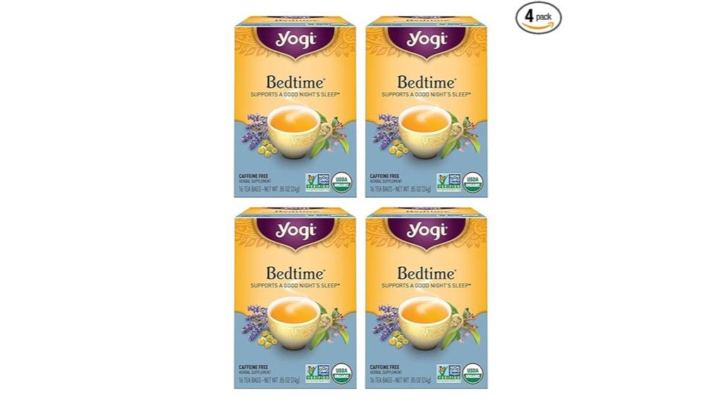 yogi tea bedtime tea pack
