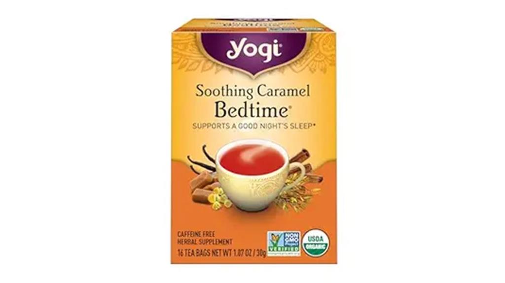 yogi tea soothing caramel bedtime