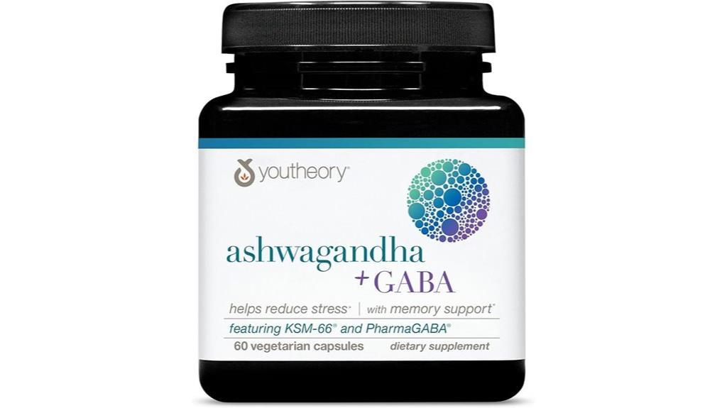 youtheory ashwagandha gaba capsules