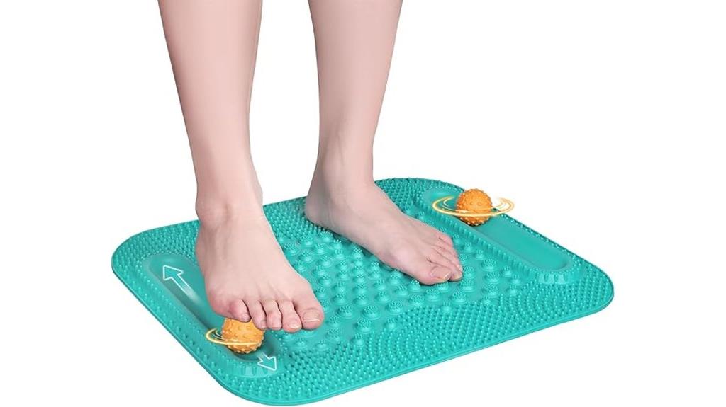 acu pressure foot massage mat