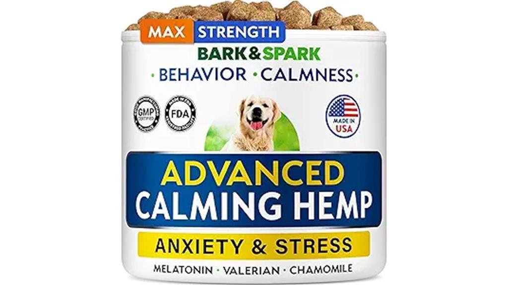 advanced calming chews for dogs