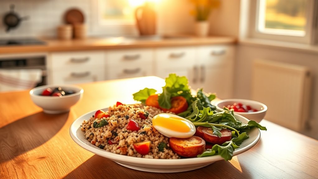 balanced meals stabilize mood and energy