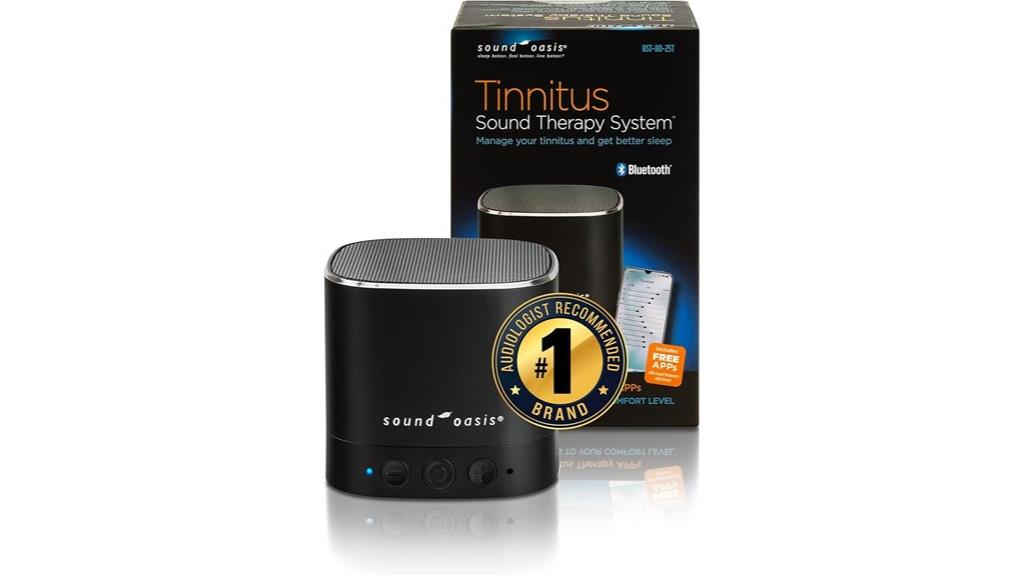 bluetooth tinnitus sound therapy system